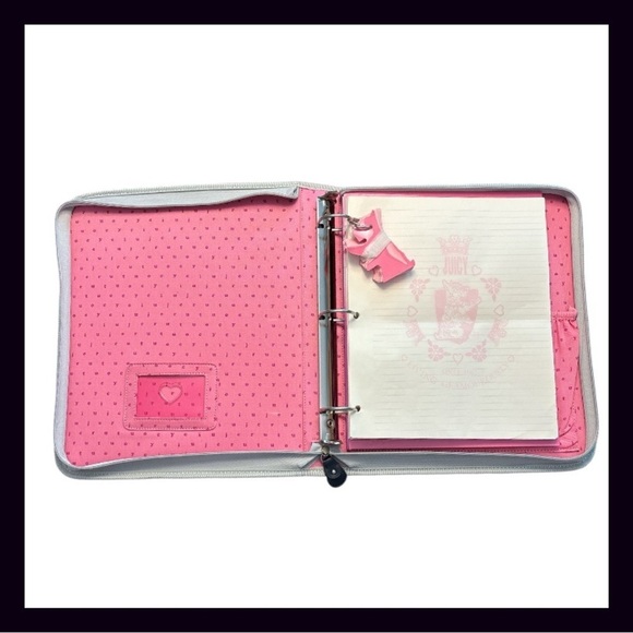 Rare Juicy Couture Binder Set - Picture 3 of 11